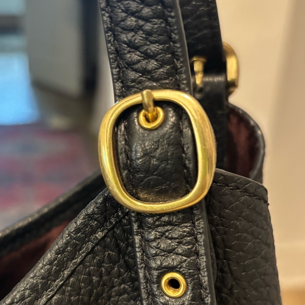 Coach Bella Leather Shoulder Bag - Picture 7 of 16